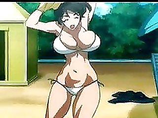 Anime chicks demonstrate their big boobs. Compilation